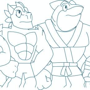 Раскраска Гуджитсу