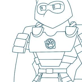 Раскраска Гуджитсу