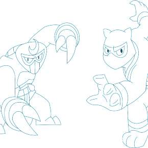 Раскраска Гуджитсу