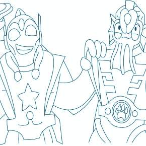 Раскраска Гуджитсу