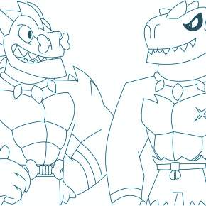 Раскраска Гуджитсу