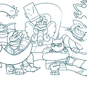 Раскраска Гуджитсу