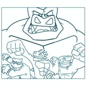 Раскраска Гуджитсу