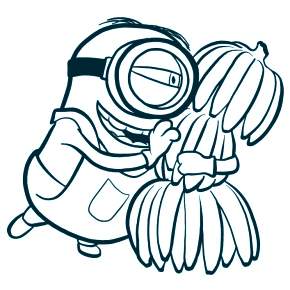 Раскраски Миньоны