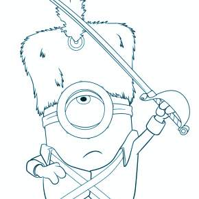 Раскраски Миньоны