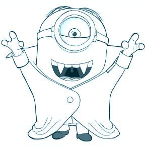 Раскраски Миньоны