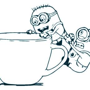 Раскраски Миньоны