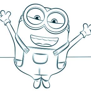 Раскраски Миньоны