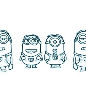 Раскраски Миньоны