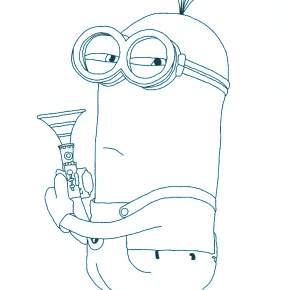 Раскраски Миньоны