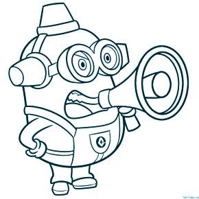 Раскраски Миньоны