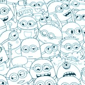 Раскраски Миньоны