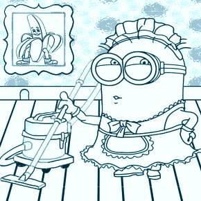 Раскраски Миньоны