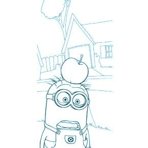 Раскраски Миньоны