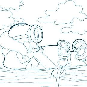 Раскраски Миньоны