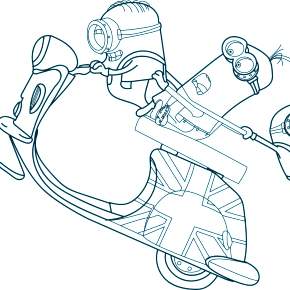 Раскраски Миньоны