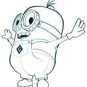 Раскраски Миньоны