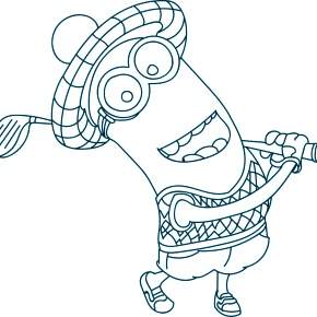 Раскраски Миньоны