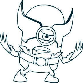 Раскраски Миньоны