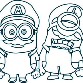 Раскраски Миньоны