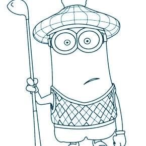 Раскраски Миньоны