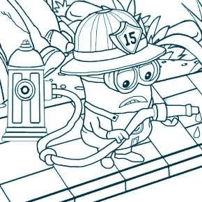 Раскраски Миньоны