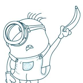 Раскраски Миньоны