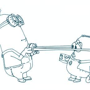 Раскраски Миньоны