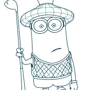 Раскраски Миньоны