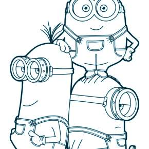 Раскраски Миньоны