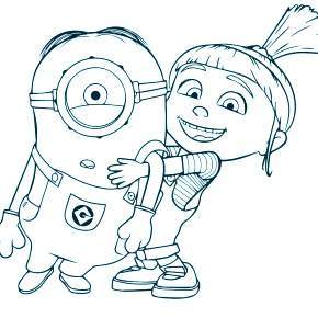 Раскраски Миньоны
