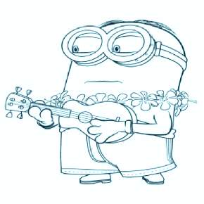 Раскраски Миньоны