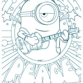 Раскраски Миньоны