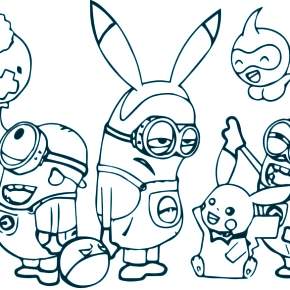 Раскраски Миньоны