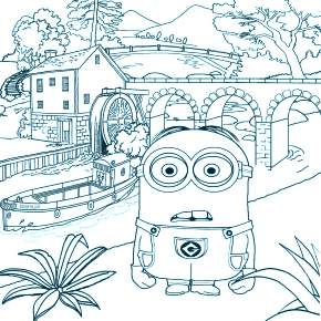 Раскраски Миньоны