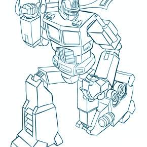 Раскраска Тоботы