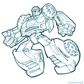 Раскраска Тоботы