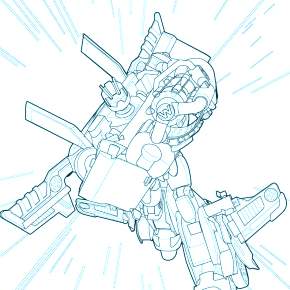 Раскраска Тоботы