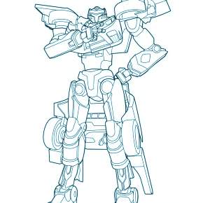 Раскраска Тоботы