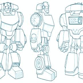 Раскраска Тоботы