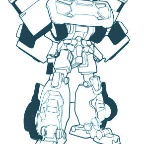 Раскраска Тоботы