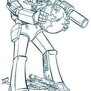 Раскраска Тоботы