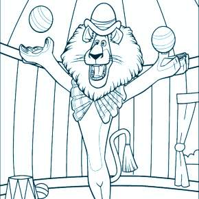 Раскраска Мадагаскар