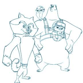 Раскраска Мадагаскар