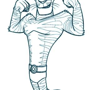 Раскраска Мадагаскар