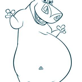 Раскраска Мадагаскар