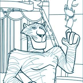 Раскраска Мадагаскар