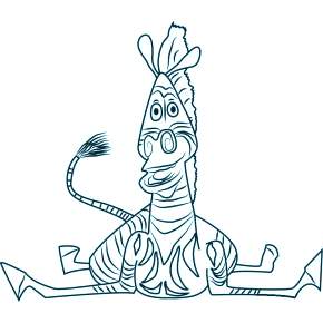 Раскраска Мадагаскар