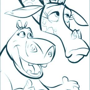 Раскраска Мадагаскар