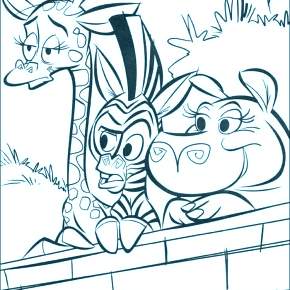 Раскраска Мадагаскар